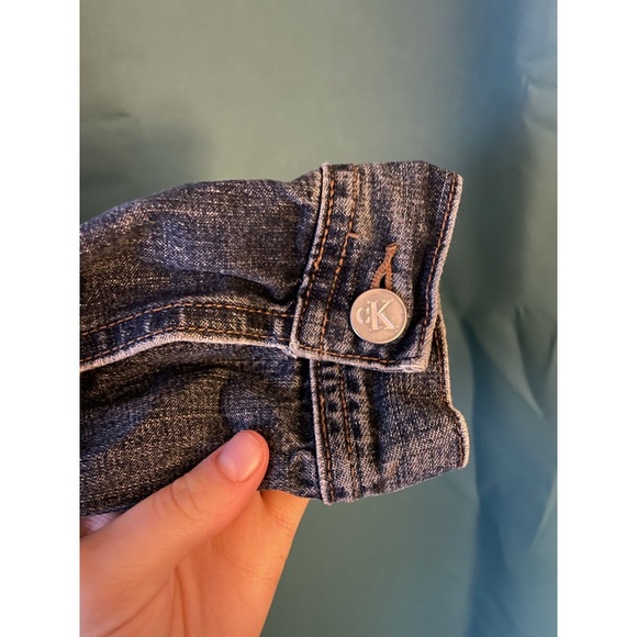 Calvin Klein 90s Vintage Denim Jacket - Picture 4 of 10